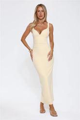 Imperial Glow Maxi Dress Yellow